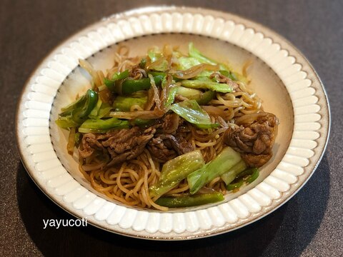 ちょい足しでコク旨!焼きそば